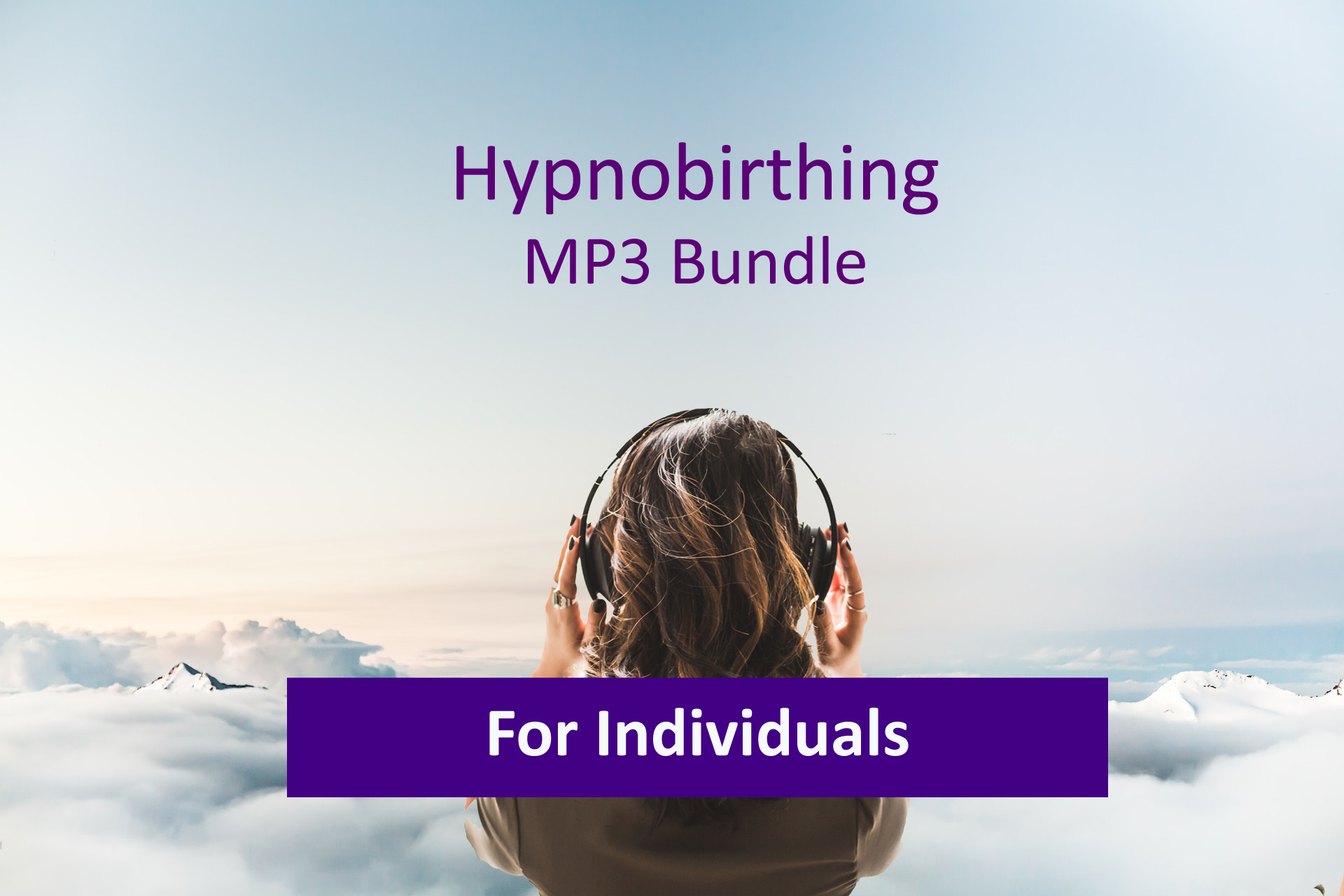 Hypnobirthing MP3 Bundle (5 Tracks) for Pregnancy